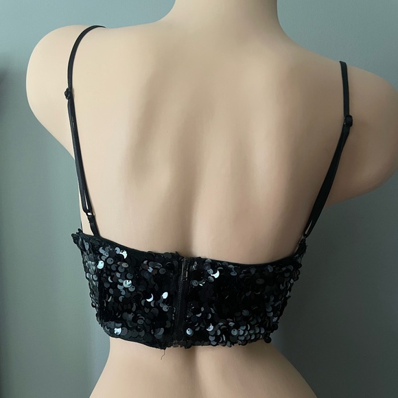 Sequin crop top - Picture 4 of 7